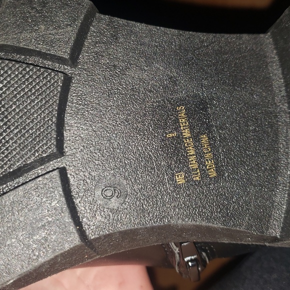 NWOT black over knee boots womens size 9 , fashion - Picture 7 of 8